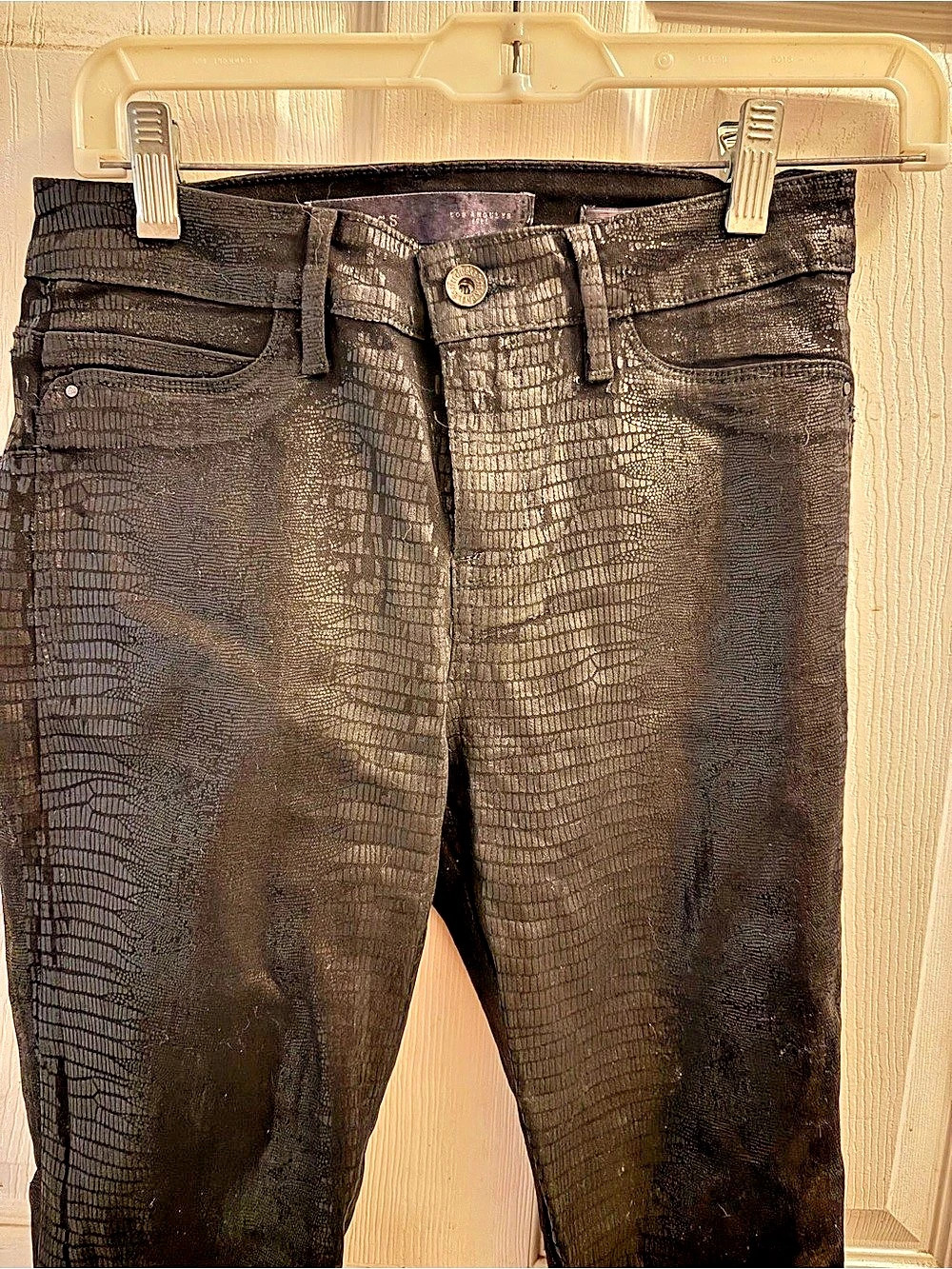 GUESS Jeans Black Python - Picture 2 of 5